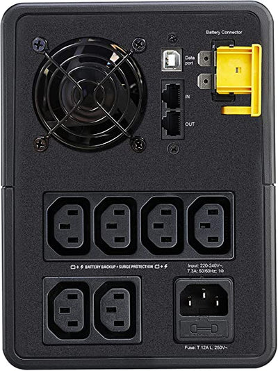 APC 1600VA Back-UPS (BX1600MI-MS) - AVR, Universal Sockets