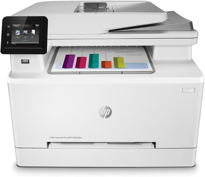HP Color LaserJet MFP M283fdn All-in-One Printer HP