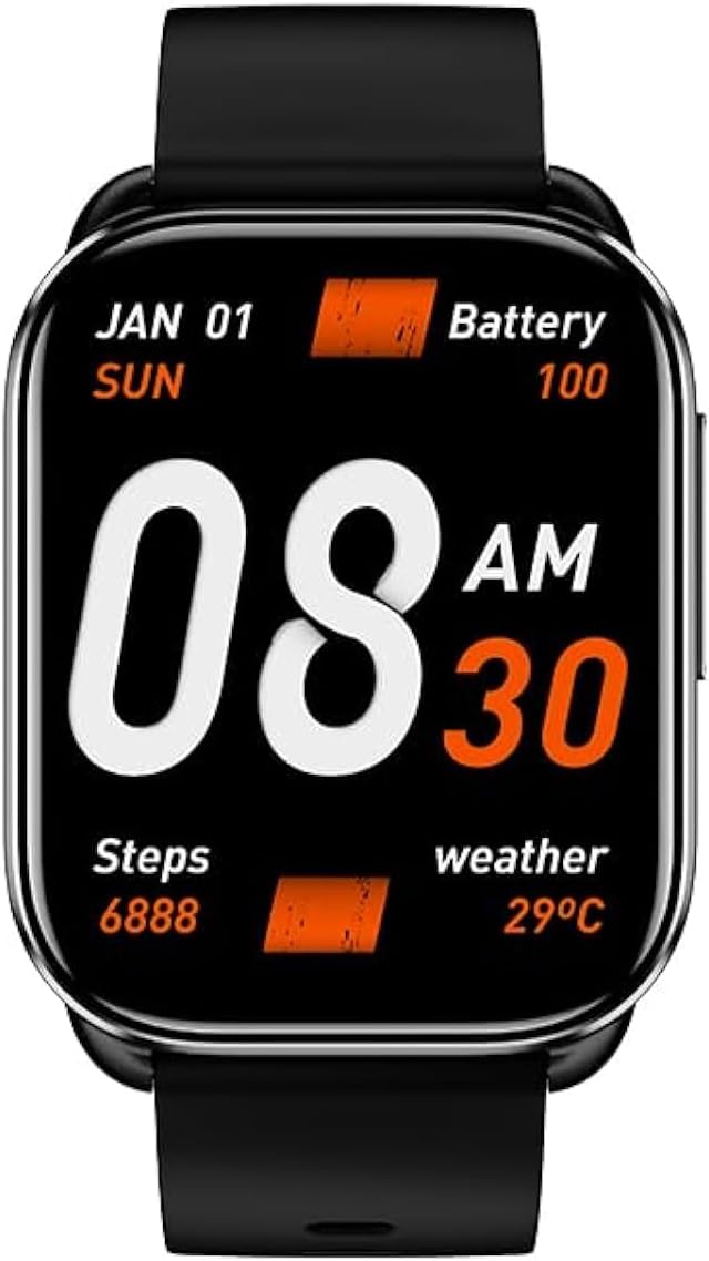 QCY Urban GS Smart Watch | Fitness Tracker & Heart Rate Monitor