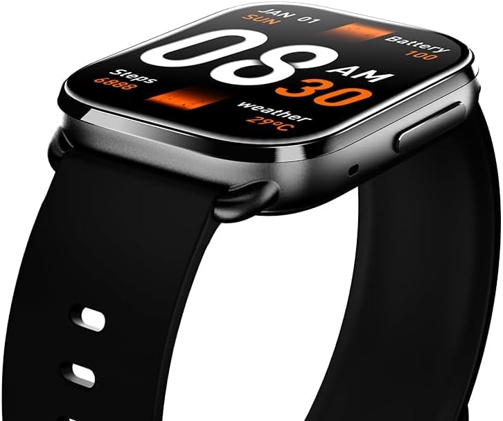QCY Urban GS Smart Watch | Fitness Tracker & Heart Rate Monitor