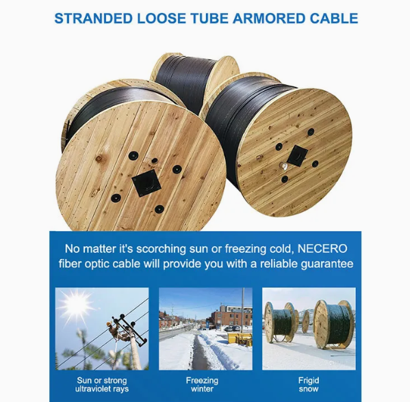 48-Core ADSS Fiber Optic Cable - 4KM Single-Mode Aerial Roll | Ultra-High Capacity [Optional Span]