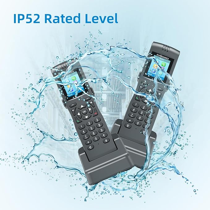 Flyingvoice FIP16PLUS: Portable Dual-Band Wi-Fi IP Phone with Fast Roaming