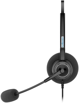 Flyingvoice HP200 Wired Business Headset | RJ9 Call Center Headphone