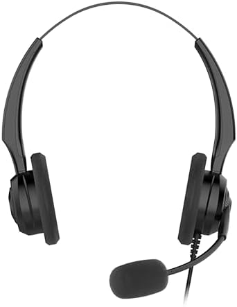 Flyingvoice HP200 Wired Business Headset | RJ9 Call Center Headphone