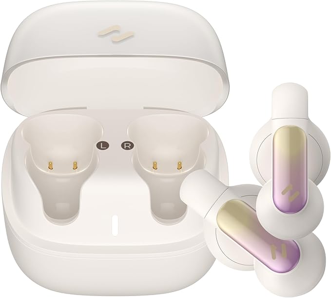 HAVIT TW980 Open-Ear Clip Headphones: Bluetooth V5.3, AI Call Noise Cancelling, IPX4