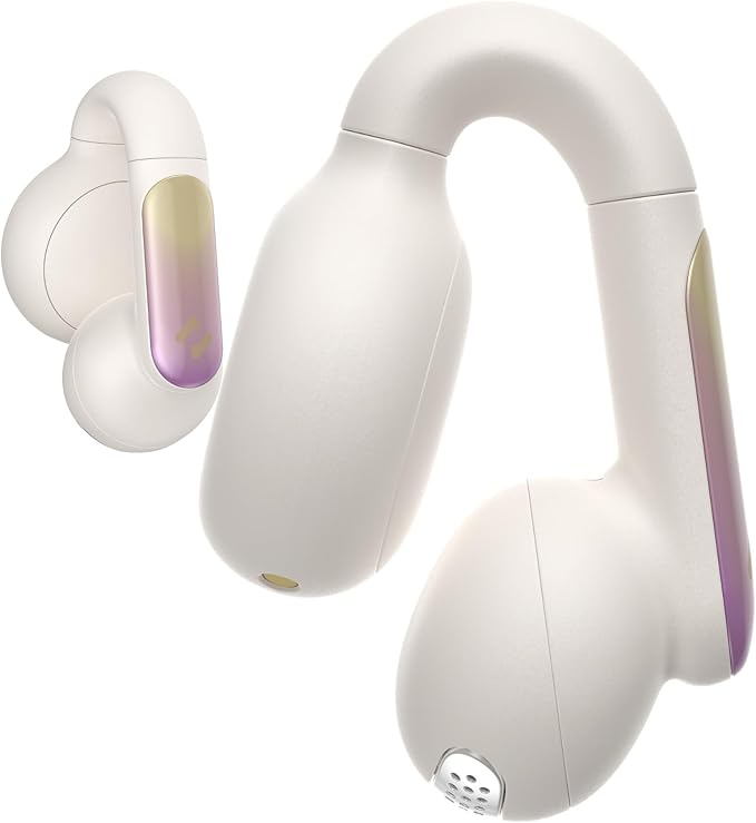 HAVIT TW980 Open-Ear Clip Headphones: Bluetooth V5.3, AI Call Noise Cancelling, IPX4