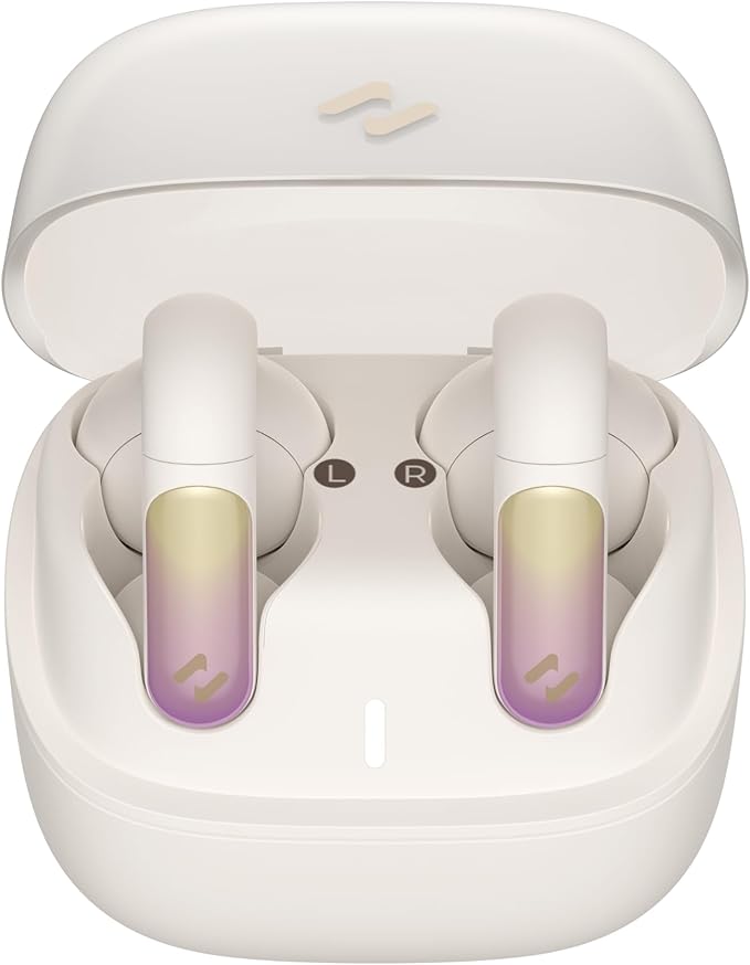 HAVIT TW980 Open-Ear Clip Headphones: Bluetooth V5.3, AI Call Noise Cancelling, IPX4