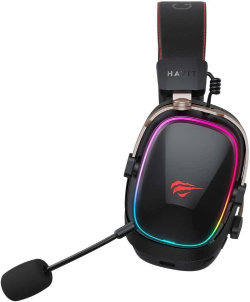 Havit H2039BG Tri-Mode Gaming Headset - Low Latency, RGB & 30-Hour Battery
