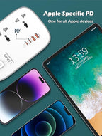 LDNIO SC3416 3250W Power Strip | 3 Universal Outlets + 4 USB Ports