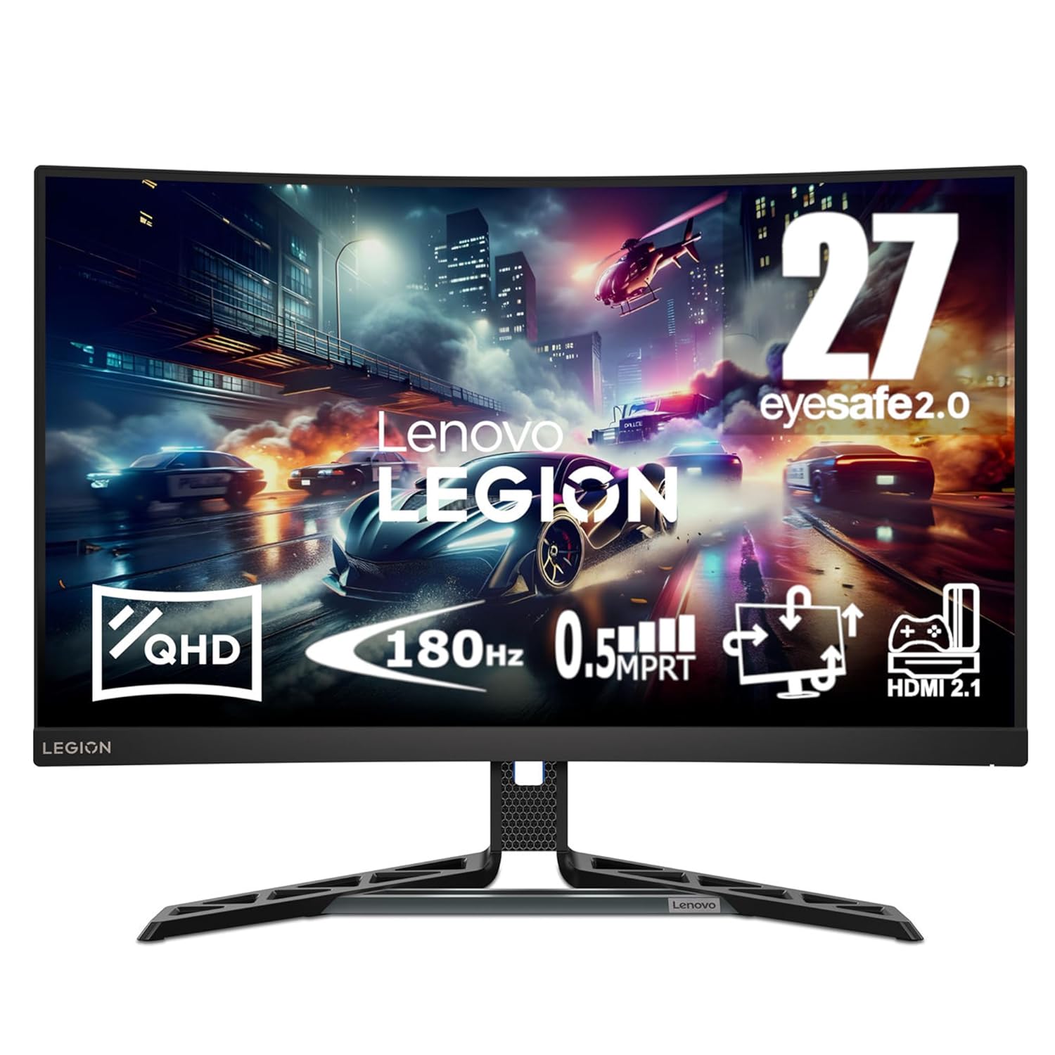 Lenovo Legion R34w-30 34" WQHD 180Hz 1500R Curved Gaming