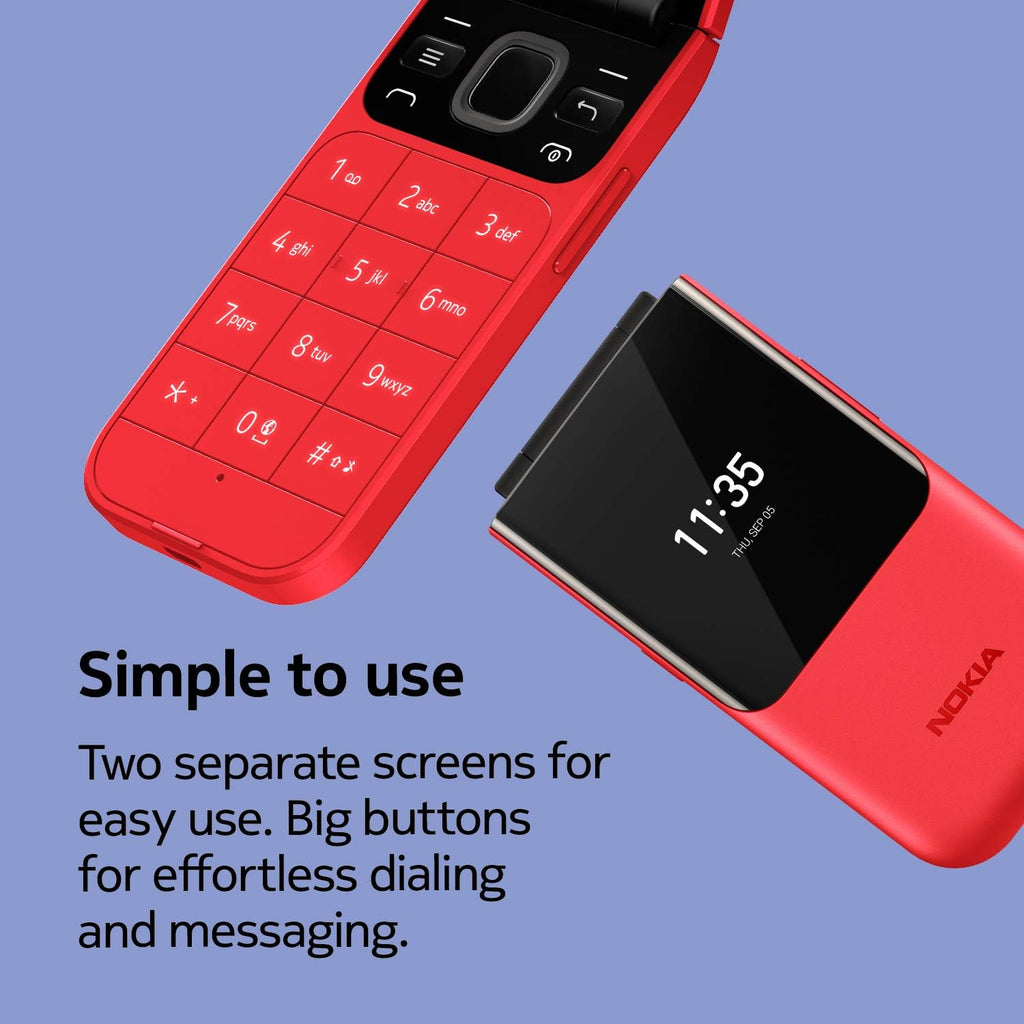 Nokia 2720 Flip Price in Kenya | 4G Smart Flip Phone with WhatsApp Nokia