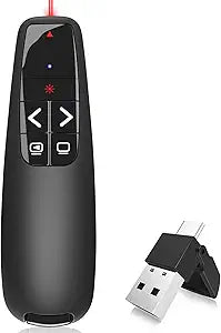 Logitech R500s Laser Presenter: Bluetooth/USB, 20m Range & Custom App