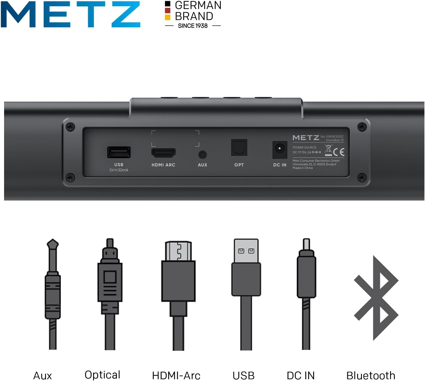 Skyworth  S5888 2.2Ch 300W Soundbar Price in Kenya | Dual Built-in Subwoofers