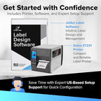 Zebra ZT231 Industrial Barcode Label Printer - Thermal Transfer