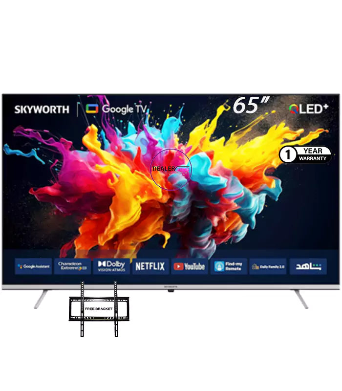 Skyworth 65 Inch QLED 4K Google TV Price in Kenya | Dolby Vision & Atmos